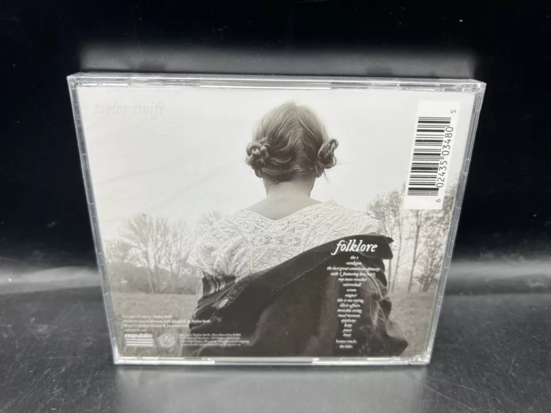 Taylor Swift Signed Autograph Folklore CD Album NEW SEALED