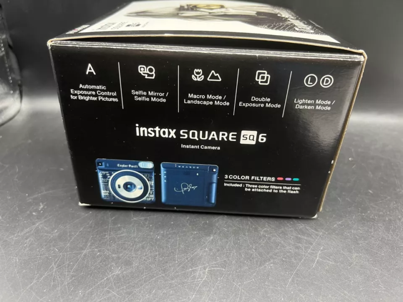 Taylor Swift Reputation Fujifilm Instax Square Camera Complete in Box w/ Film - Image 19